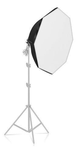 Softbox Octogonal Difusor 90 Cm Cinco Luces 5 Lamp 1