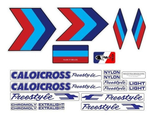 Adesivos Não Decal Caloicross Freestyle Azul 0