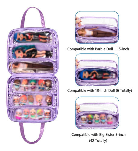 Lodrid Doll Tote Carrying Case Compatible Con Lol Surprise D 2