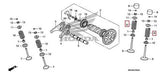 Resorte De Valvula Honda Crf450 R Admision Original Honda Pt 1