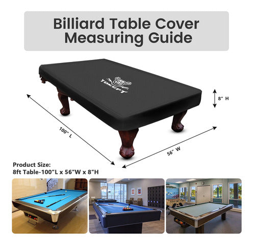 Tokept Waterproof Pool Table Cover 254cm X 165cm 1