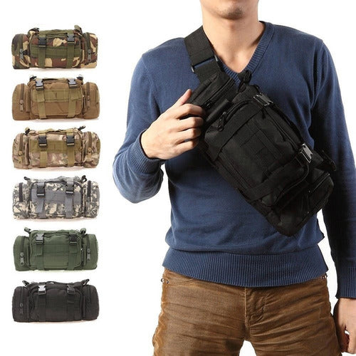 Riñonera Molle Tactico Multicam 1