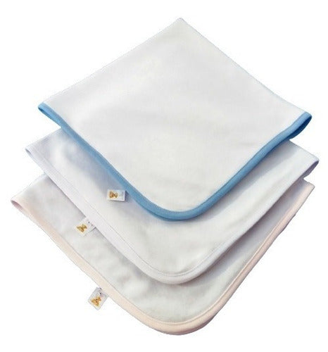 Double Layer Cotton Receiving Blanket for Newborn Baby 0