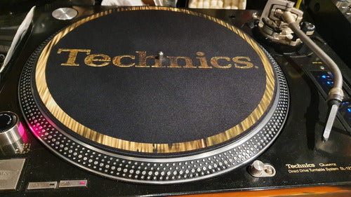 Technics Gold Slipmat Paño Latex Modelos Unicos 2