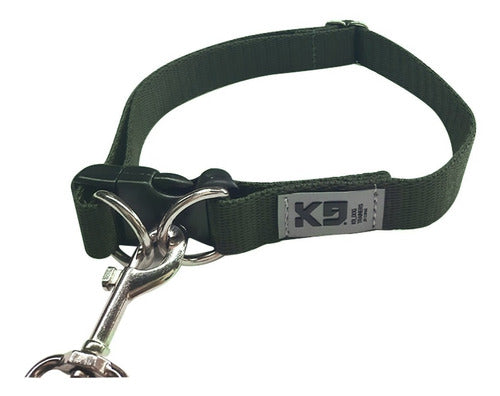 Adjustable K9 Dog Trainers Collar + 5M Leash Set for Dogs 73
