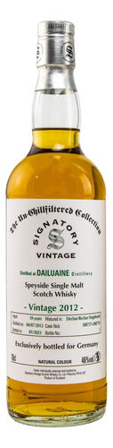 Whisky Signatory Vintage Dailuaine 10 Años 46% 700 Ml 1