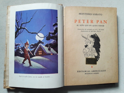 Peter Pan - Monteiro Lobato - Arturo Travi - Americalee 1945 1