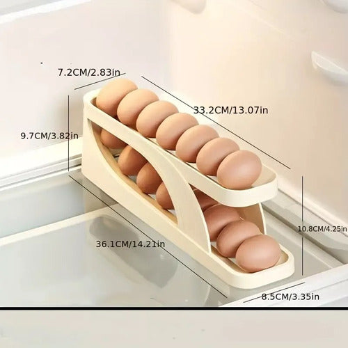 Organizador De Huevos Para 14 Unidades Plástico 5