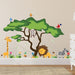 Vinilo Decorativo Pared [1m35cflk] Jungla 0