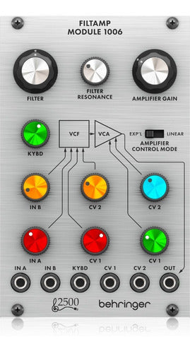 Behringer 1006 Filtamp 24 dB VCF and VCA Eurorack Module 0