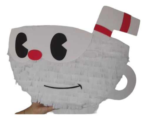 Piñata Cuphead Cotillon Cup Head Piñatas Tazas 0