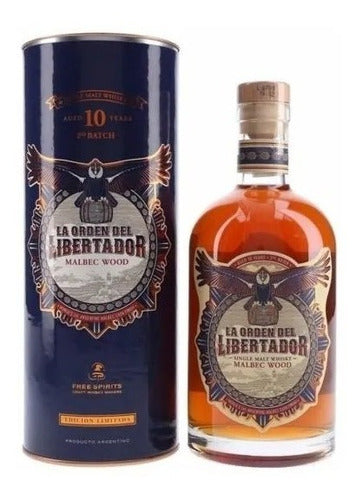 Whisky Orden Del Libertador 10 Años 700 Ml 0