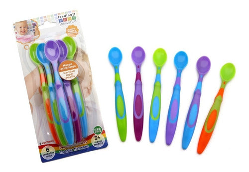 Baby Innovation Practi-Spoons Set of 6 Units - Arenita Diaper Bag 0