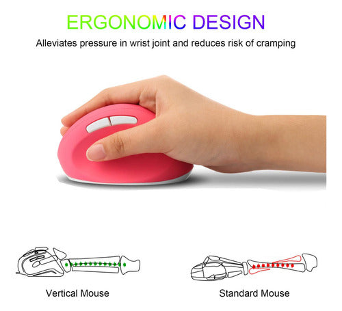 Chuyi Ergonomic Wireless Rechargeable Mouse 1