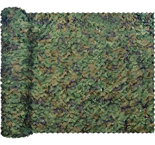 Grvcn Red De Camuflaje Militar Malla Para Caza, Deco De 8x1.5m W 0