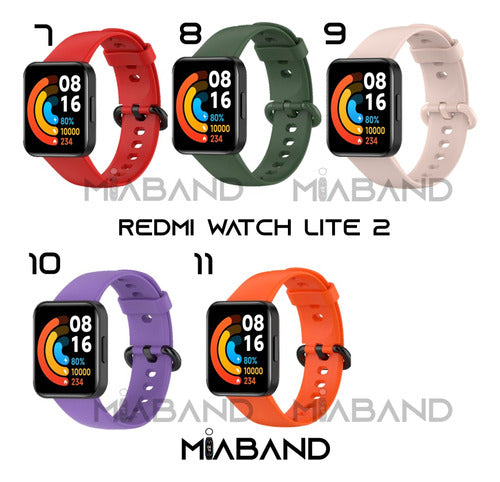 Combo 2 Silicone Replacement Band for Redmi Watch 1 2 Xiaomi Mi Lite 1 2 9