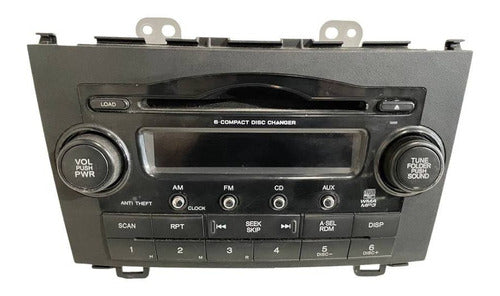 Stereo Radio CD MP3 Honda CRV 2006 to 2012 Original 0