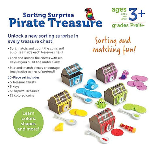 Learning Resources Sorting Surprise Pirate 5