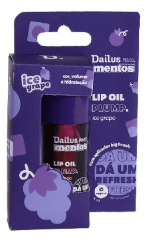 Lip Oil Plump Dailus Feat. Mentos - Ice Grape 0