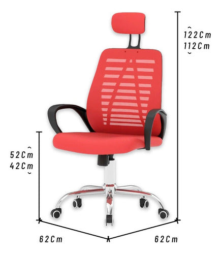 Beauty Prof Ergonomic Mesh Office Chair Norman for Desk Computer 5