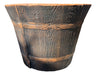 Terracota Design New Concrete Trunk-Shaped Planter for Garden and Interior 7