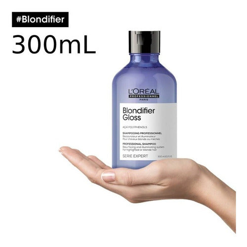 Pack Loreal Blondifier Serie Expert 300ml Para Rubios 1