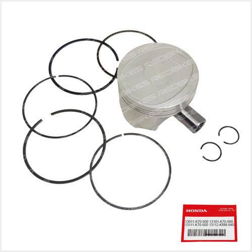 Kit Piston Completo Honda Cb 190 R Original Honda Std Kp 1