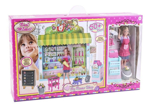 Kari Michell Flower Shop Doll + 50 Accessories 3