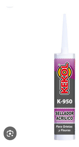 Masilla Acrilica Elastica, Kekol, K-950 400 Gr 1