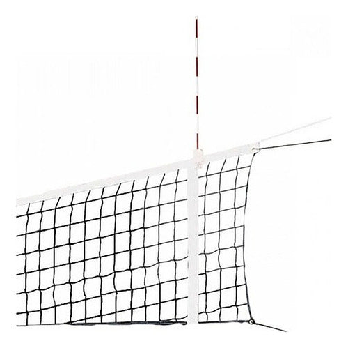 CALUMA Volleyball Set with Ball, Antenna Poles, and 3m Net 6