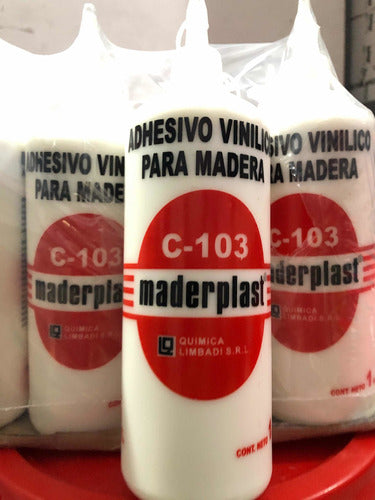 Maderplast Cola Vinilica Maderplast X 1 Kg Con Aplicador 1