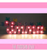 LED Lighted Names, Luminous + Mini Shape Garland 2