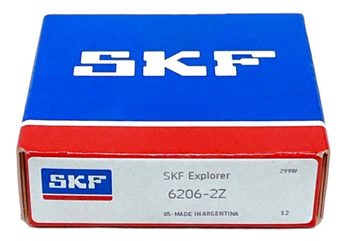 SKF Ruleman Rodamiento - 6206-2Z 62x30x16 1