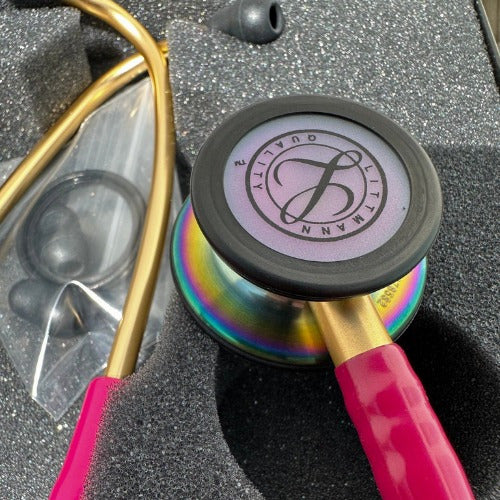 Estetoscópio Littmann Classic Iii Framboesa Rainbow 5806 -3m 0