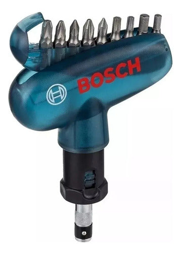 Bosch Screwdriver with 10 Bits Set 0