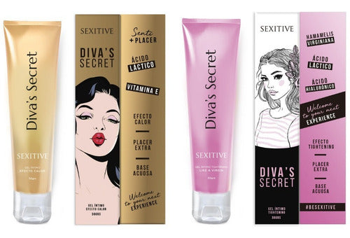 Sexitive Diva's Secret X2 Heating Effect + Tightening Gel 0