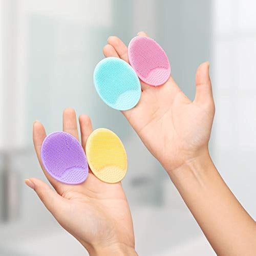 4 Pack Face Scrubber, Jexcull Cepillo De Limpieza Facial De 3