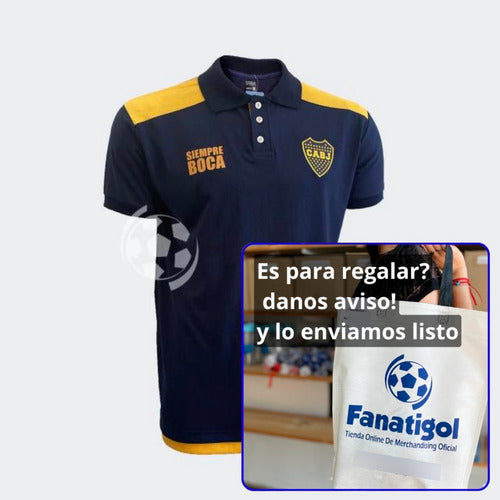 Official Boca Juniors Polo Shirt New Model 2