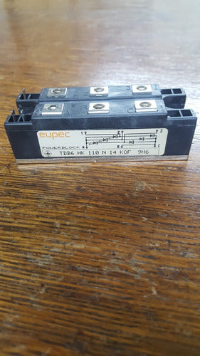 Eupec Isopack Poweblock Tiristor-diodo / Tiristor-tiristor 3