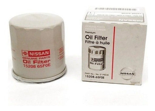 Filtro De Aceite Nissan Tiida March Note Versa Original 0