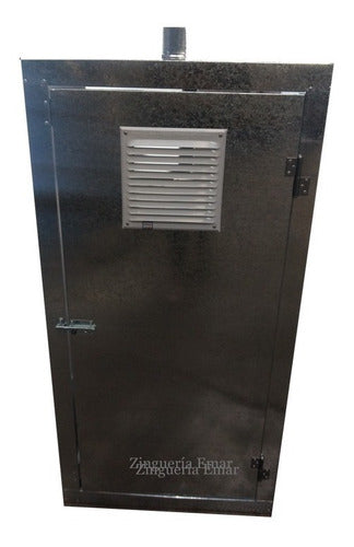 Zingueria Emar Outdoor Tank Cabinet 56x56x120 with Base 1