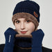 Maylisacc Winter Hats Scarf and Gloves Set 4