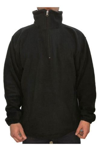 Premium Half-Zip Polar Sweatshirt 1