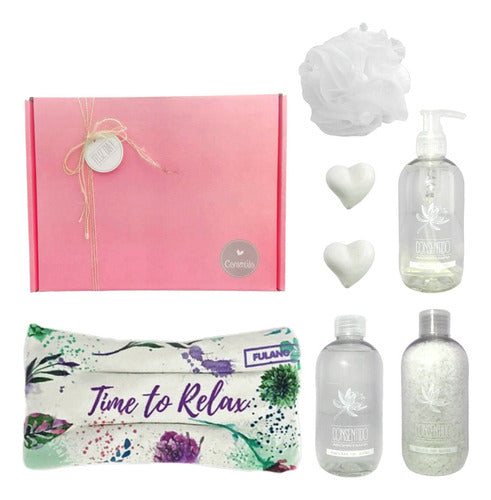 Spa Jasmine Zen Relaxation Gift Box Set N11 - Happy Day - Kit Caja Regalo Mujer Box Spa Jazmín Zen Set N11 Feliz Día