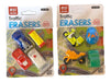 Colours Gomas De Borrar Diseños Vehiculos Ideal Souvenir X2 Blister 0