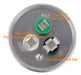 Huarew Condensador Redondo De Arranque Dual 35+7.5 Uf ±6% 35 3