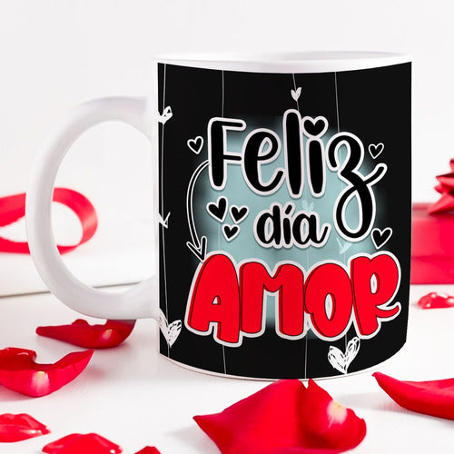 Plantillas Tazas San Valentín/ Enamorados Sublimación/ 7