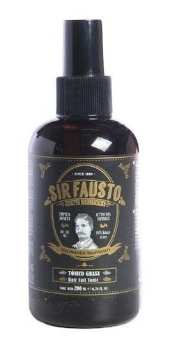 Sir Fausto Kit Magistral Cabello Graso Shampoo Tónico Gel 6c 4