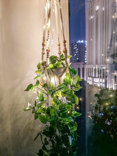 Plantas Colgantes Falsas Con Luces Plantas Artificiales Del 4