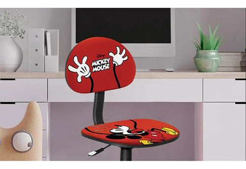 Xtech Mickey Mouse Kids Desk Chair in Red and Black 1